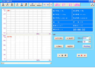 減速機(jī)測(cè)試軟件界面